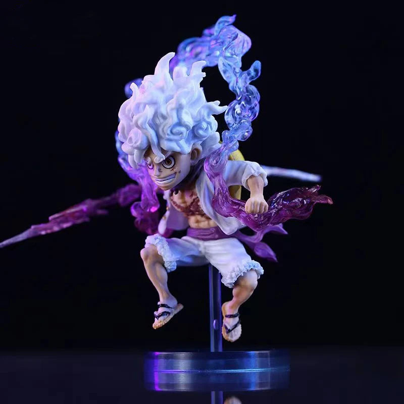 Figura Colecionável Luffy Gear 5 Nika Deus do Sol  – One Piece | Bandai – Primeira Edição